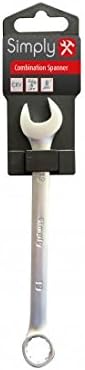 SimplySimply Tools COMBS11 11mm Combination Spanner Value for money tool Same-sized ring & open-ended spanner reach tight areas