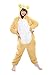 Produktbild JT-Amigo Damen Herren Tier Kostüm Pyjama Jumpsuit Schlafanzug Overall, Bär Kostüm, Gr. M