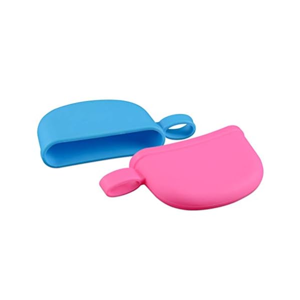 UPKOCH 2 stücke silikon prise handschuhe mini ofenhandschuhe handschuhe hitzebeständig ofen hand clip handschuhe zum kochen backen (gelegentliche farbe)