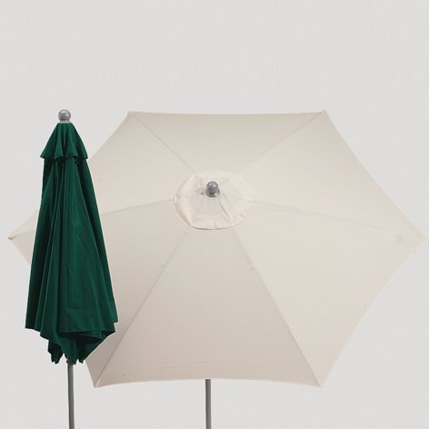 Preisvergleich Produktbild Alu-Sonnenschirm "Push up", natur