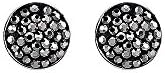 COEUR DE LION Stud Earring Crystal Anthracite 0112/21-1223