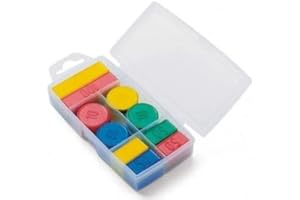 CAVERNEDESJOUETS Boite 100 jetons Plastique numérotes pour Nain Jaune, belote - Accessoires - Set Accessoires Jeux de société + 1 Carte Offerte - pour jeujura