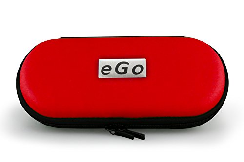 Aufbewahrungs-Etui Ego f  r E-Zigaretten und E-Shishas ideal als Tasche H  lle Bag Case zum Schutz oder f  r Liquids und Zubeh  r Rot