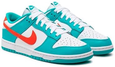 Nike DV0833 Nike Dunk Low Retro Uomo, White/Cosmic Clay-Dusty Cactus EU 36