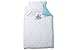 Baby Boum 100 x 140cm Cot Bed Duvet Set with Smurf Appliqué (Blue)