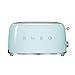 Produktbild Smeg SMEG 4-Scheiben Toaster TSF02, hellgrün pastellgrün lackiert 6 Röstgradstufen 39,4x20,8x21,5cm
