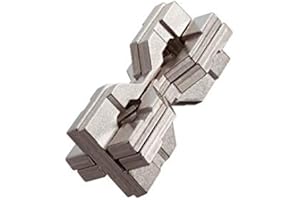 Huzzle Hourglass Puzzle - Hanayama Difficulty Level 6