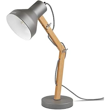 kwmobile LED Aluminium Tischlampe faltbar - Akku Nachttisch Leselampe