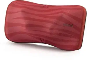 OSIM uCozy 3D Soothing Neck & Shoulders Massager Pillow | Kneading Massage | Cervical & Neck Pain Relief | Immune Booster | Relieve Stiff Neck and Chronic Neck Pain ( Red )-1 Year Warranty