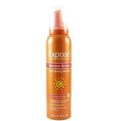 Expose Summer Bronze Self Tanning Mousse For Face And Body With Aloe Vera 140ml
