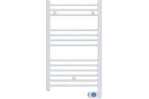 facula - Radiador Toallero Eléctrico Fluido Serie PE Blanco de Bajo Consumo 400w