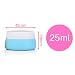 Christmas Set of 3 Vesgantti Multifunction Silicone Makeup Container Travel Bottle - Lifetime Guarantee Series - for Travel or Daily Use BPA Free and TSA Airline Approved (25ml)