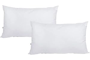 GM Soft Cloud Cuscini Letto 50x80 Guanciali per dormire 2 pezzi rivestimento 100% cotone fresco lavabile anallergico e traspirante Made in Italy