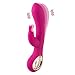 Produktbild ALWJ USB-Aufladung Magic Heizung Dildo Vibrator Für Frau G Spot Vaginal Massager Weibliche Masturbation Klitoris Stimulator Sex-Vibrator,Red