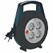 Produktbild 5 x Brennenstuhl Kabelbox Vario Line 4-fach 5m H05VV-F 3 G1,5 schwarz/lichtgrau