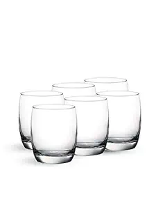 Ocean Ivory Hi Ball Glass, Set of 6, 320ml, Transparent