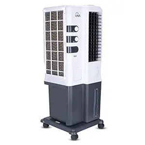 HAVAI Opal Tower Air Cooler - 20L, White and Dark Grey