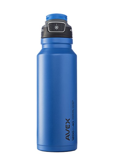 Avex Freeflow Edelstahl Autoseal Wasser Flasche - 3
