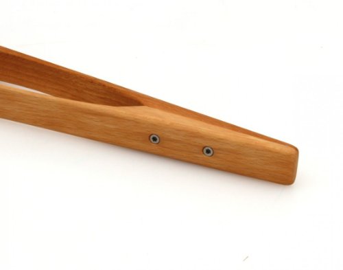 Grillzange Zetzsche 60 cm lang aus Buchen Holz, made in Germany - 2