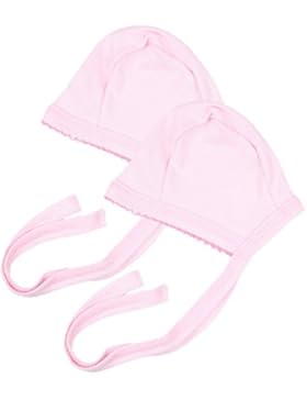 TupTam Unisex Baby Mütze Erstlingsmütze 2er Pack