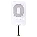 Produktbild Asnlove Qi Receiver Wireless Ladegerät Micro USB Anschluss für Android Smartphone Samsung Galaxy S3/S4/S5/S6/S8, Grand Prime, Note 2/4,Huawei MATE 8, G9, Sony Xperia Z3 +, Z5 Positive Port
