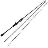 caña abu garcia diablo spinning Alta calidad, cuerpo de la belleza. La fibra de alta densidad del carbón mezclada con la fibra de vidrio hace su poste de pesca duro y durable.