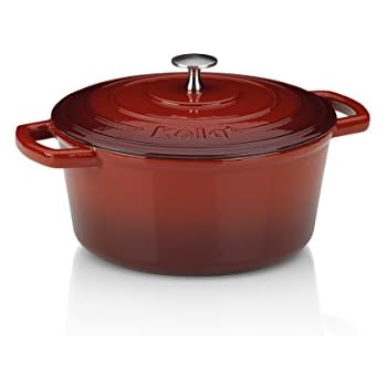 KELA Cocotte Calido 9,3l Ovale 36x29x15cm Fonte Gris Clair