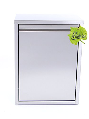 16 l Edelstahl-Abfalleimer, 2 x 8 Liter Mülltrennung, nebeneinander - 3