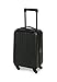 Produktbild Leonardo Koffer Schwarz 31,5L Reisekoffer Handgepäck Trolley Koffer Hartschale Boardcase
