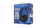 playstation gold wireless stereo headset  Sony - Gold Headset Fortnite VCH 2019 (PS4)