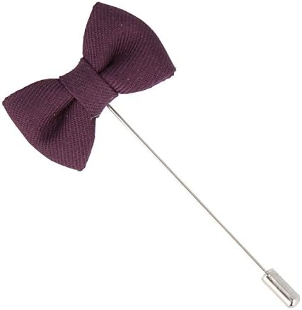 Mr Icone lapel pin badge lapel Bow Tie Violett