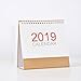 Produktbild DEI QI Tischkalender 2019: 10 x 8,3"Deskpad Desktop oder 2019-Kalender, verwenden Sie den 2019-Tischkalender bis Dezember 2019, Monatliche Kalender (Size : S)