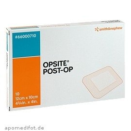 Opsite postoperatorios Dressing, 12 x 10 cm