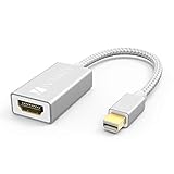 Schlank und geschmeidig - kompaktes Design und leichtes Aluminiumgehäuse für überlegene Transportabilität. Nehmen Sie ihren Mini DisplayPort auf HDMI Adapter problemlos überall hin mit.