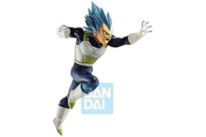 Banpresto-85190 Dragon Ball, Warriors Battle, Figura de Acción Super Saiyan God Vegeta, Multicolor, 15cm (Bandai 85190)