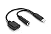 Produktbild LYOS AUX Female Kopfhörer Adapter mit Kabel [Musik hören und gleichzeitig Aufladen] passend für iPhone XS, XS Max, Xr, X, 8, 8 Plus, 7, 7 Plus, 6s, 6, 6s Plus, 5s - iOS 12