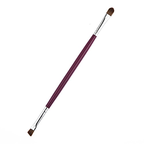 Davidsonne Professional Makeup Brush kabuki Pink Plastic Comestic Eyeshadow & Oblique Eyebrow Brush