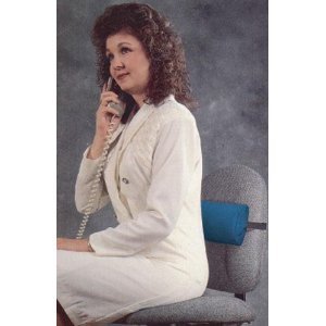 Half Roll Lumbar Back Support Roll with Strap - 8597B by Complete Medical Supplies