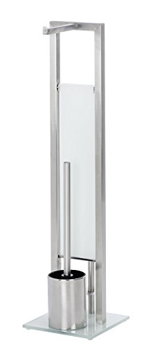 Wenko 21564100 Stand WC-Garnitur Rivalta, Edelstahl rostfrei, 18 x 70 x 20 cm, matt - 4