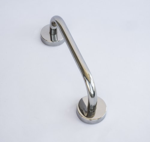 Kapitan Edelstahl Haltegriff Für Badewanne, Badezimmer, Duschen oder WC, Wandmontage, Made in der EU (20 cm) - 5