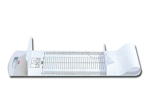 Baby Cot Padded Changing Mat with Hard Base and Measuring Scale - Blue Angels