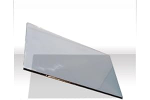 GENERICO Ricambio Vetro Ceramico per stufe -LA NORDICA-ROSETTA/ROSA (31,3 X 22 cm)