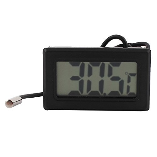 Preisvergleich Produktbild sourcingmap® Elektronik Metall Sonde Digital- LCD Kühlschrank-Thermometer Sensor