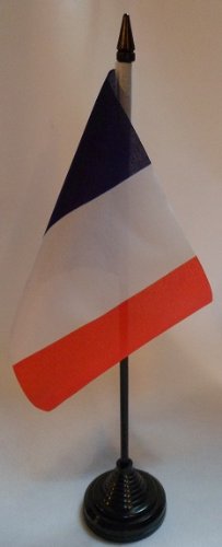 France Country Desk Table Top Flag