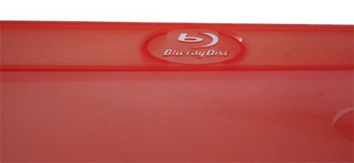 Amaray Blu Ray Hülle 11 mm Rot-Transparen für 1 Bluray,DVD Disc 8 Hüllen Neuware - 3