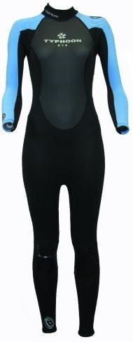 (Mint UK14 L 38.5) Soles Up Front Sprey Womans Full Length Wetsuit. Ladies 3/2mm super stretch lightweight, neoprene panels.