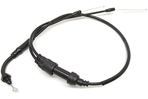 STREETPARTS24 Gaszug 3-teilig komplett passend für Aprilia RS 125 (1995–2005), RS 125 (1989–1997), AF1 125 (1989–1997) – Bowdenzug-Set für Vergaser mit Getrenntschmierung