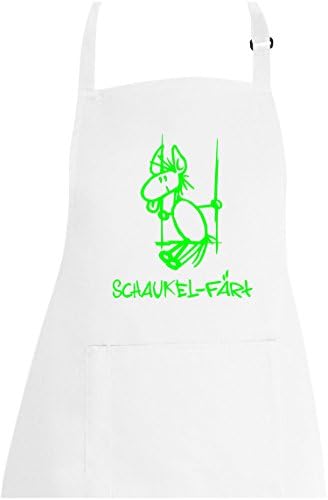 EZYshirt Swing Färt Apron - White - One Size