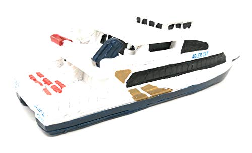 Preisvergleich Produktbild Unbekannt Adler Cat Katamaran Hörnum Sylt Boot Schiff Miniatur Kreuzfahrt Schiffsreise