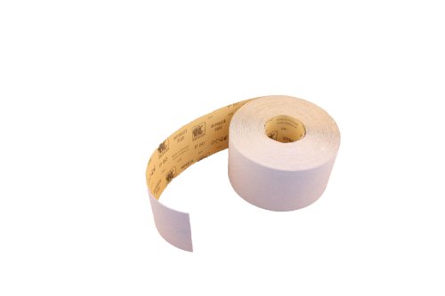 1 Rolle Schleifpapier Industrieware/weiß P120, 115mm, 3m